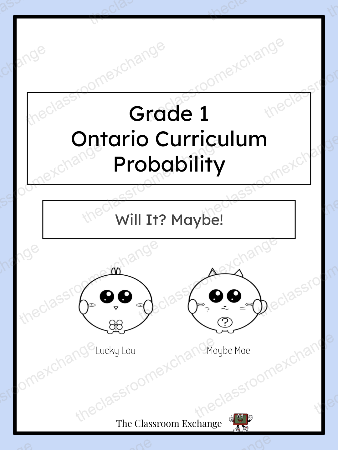 Grade 1 Probability: Will It? Maybe!